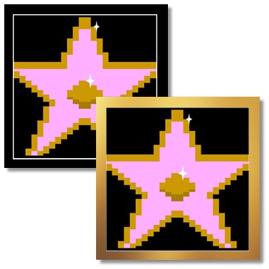 Golden star